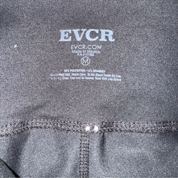 EVCR Split leg high waisted flare leggings size medium - Picture 7 of 8